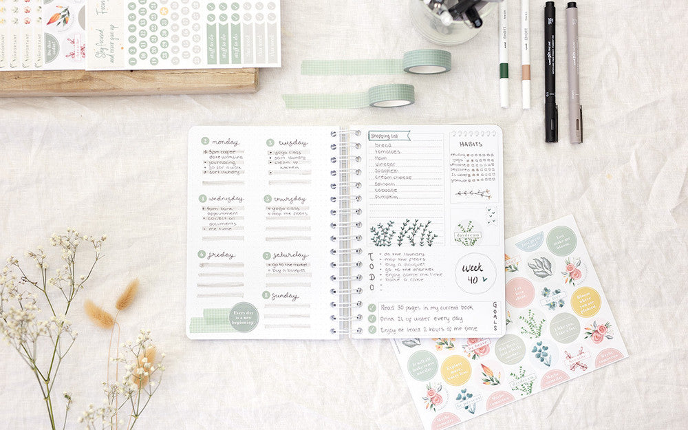 Starta en bullet journal: En guide till Bujo-boken