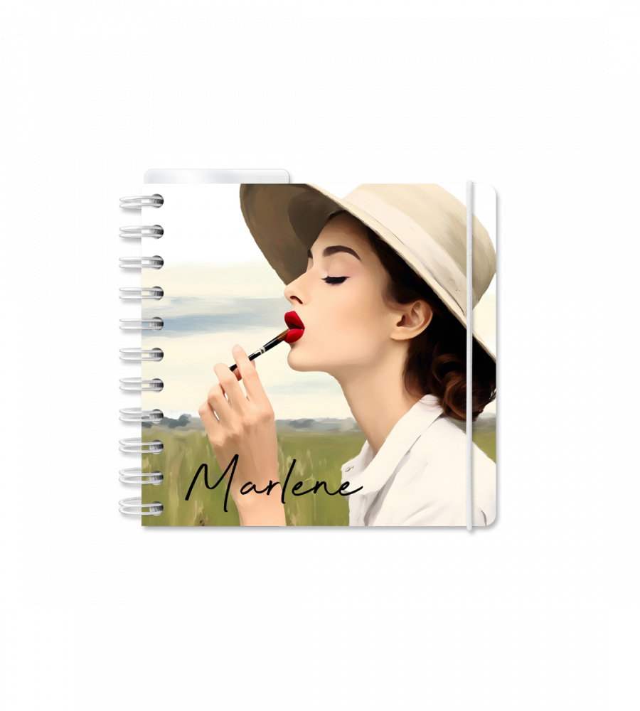 mellan almanacka - spiralbindning - storlek mellan (almanacka)