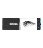 fodral almanacksfodral amazing case stor - svart (pappersfodral) svart