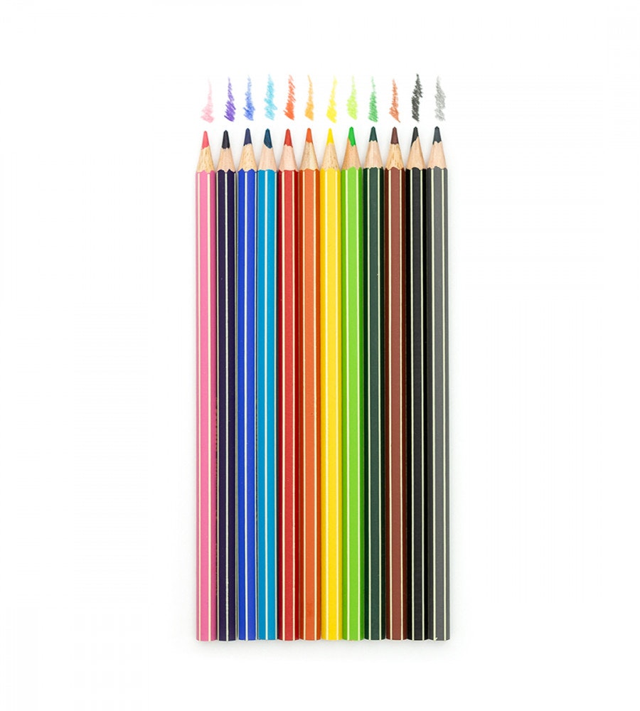 penna färgpennor stabilo green colors 12-pack (stabilo) multicolor