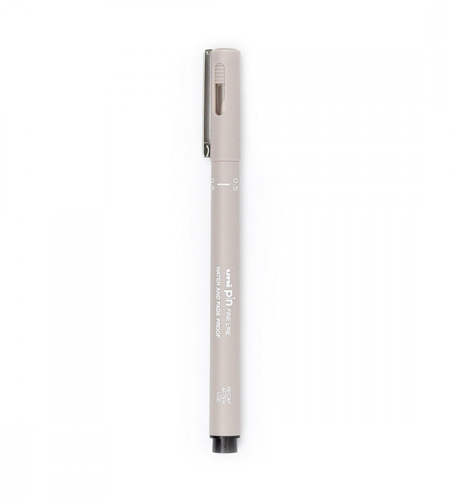 penna fineliner uni pin - ljusgra (uni-pin-fine-line) light grey