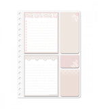 sticky-notes sticky notes stuck on you till almanacka - storlek a5, a4 - rosa (spiral) dusty pink
