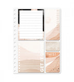 sticky-notes sticky notes stuck on you till almanacka - storlek a5, a4 - beige (spiral) beige