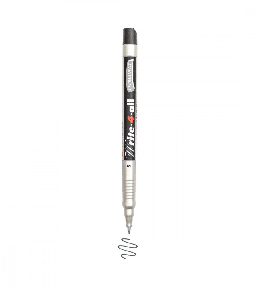 penna markpenna stabilo write-4-all permanent black - svart (write-4-all) svart