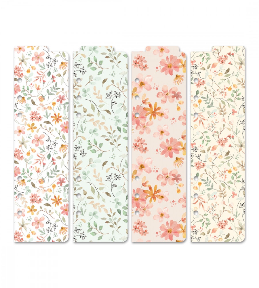 flikar flikar wildflowers till systemkalender - storlek a5 (systemkalender) flerfärgad