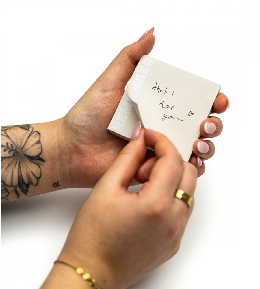 sticky-notes sticky notes dusty blush 3-pack - rosa/lila (post-it) flerfärgad