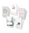 vykort juletiketter christmas mood 20-pack (etiketter) flerfärgad