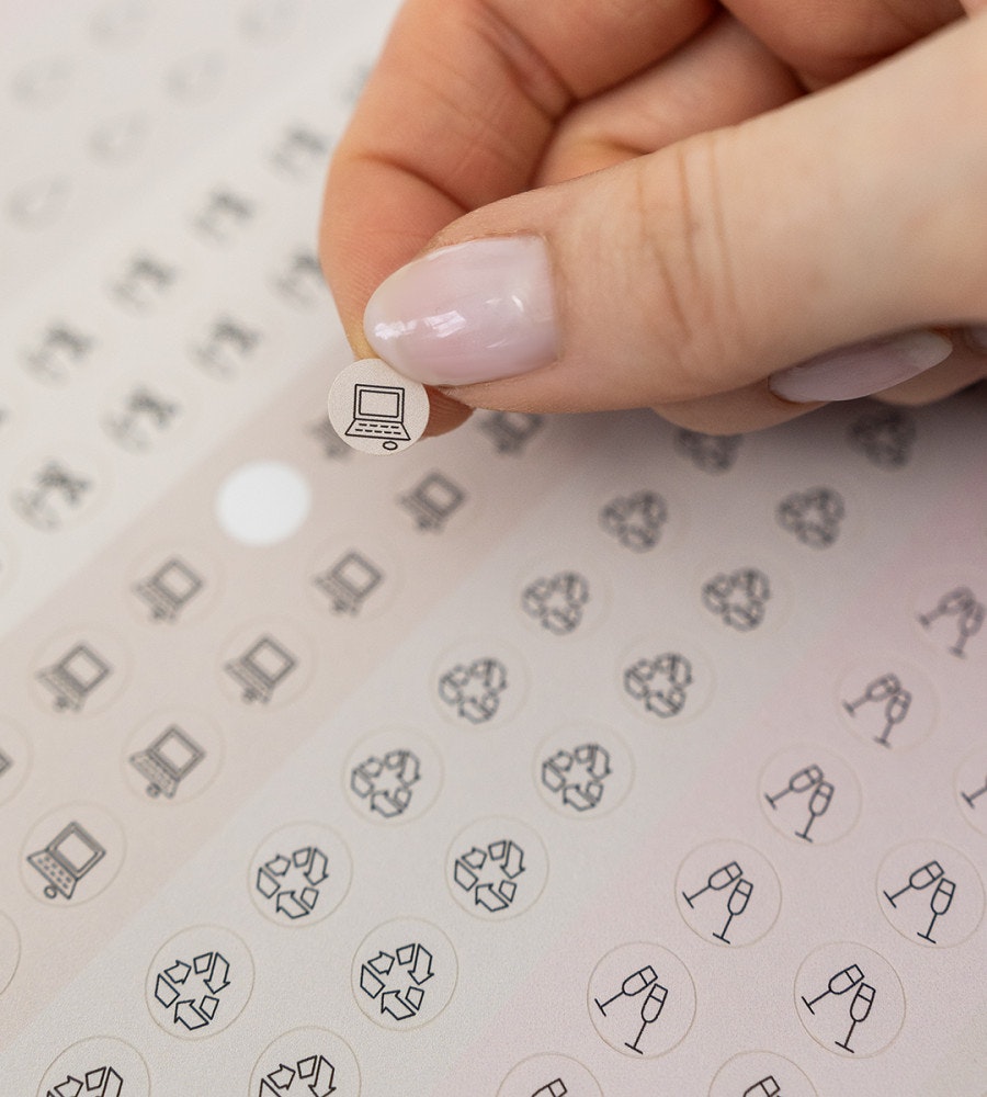 klistermarke personliga klistermärken - symboler & emojis (other-shapes)