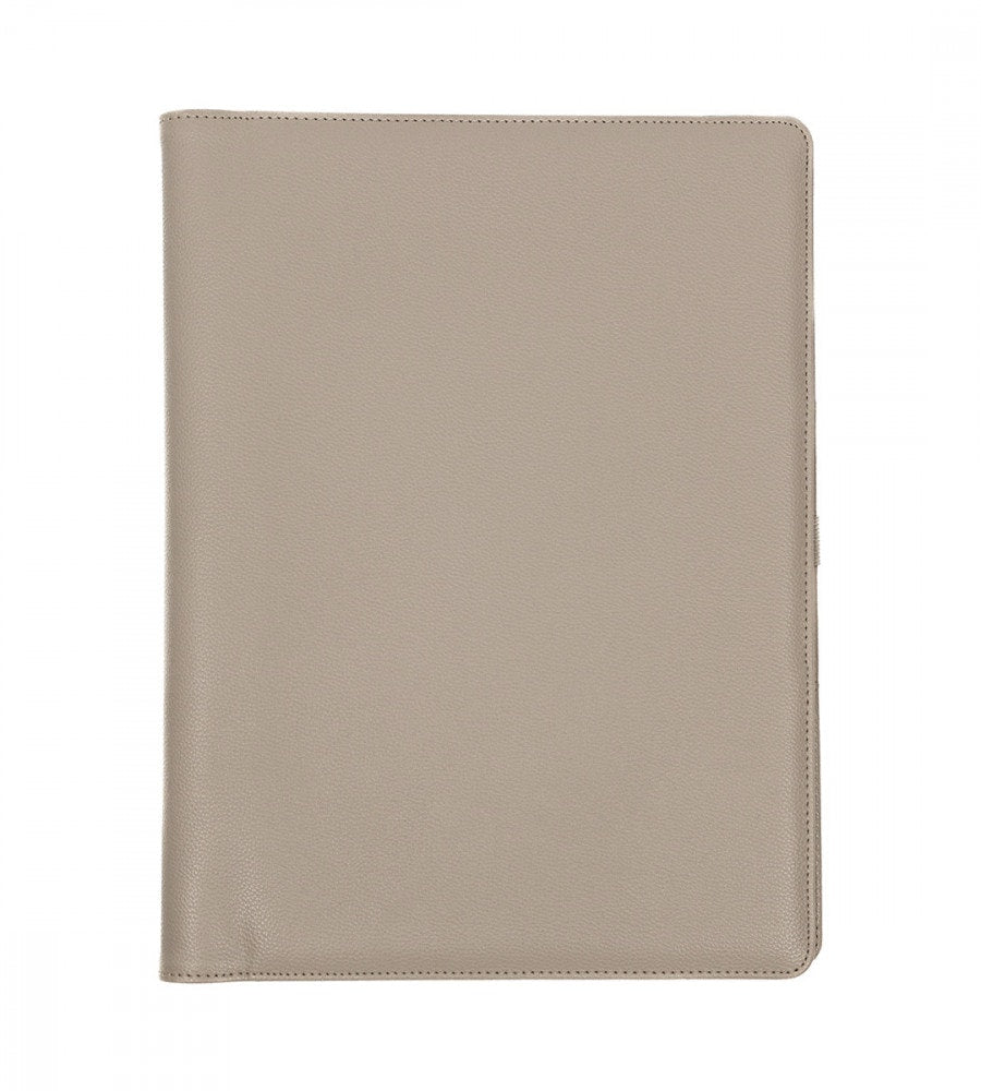 fodral almanacksfodral konstläder - storlek a4 - grå/beige (konstlader) grå/beige