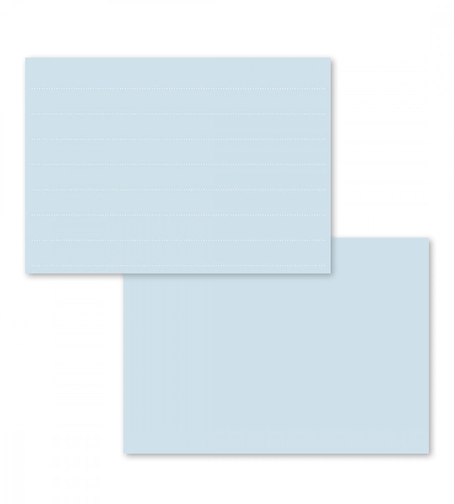 vykort flashcards - misty pastel (flashcards) flerfärgad