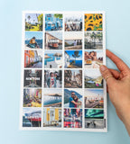 klistermarke personliga klistermärken - foto & text (other-shapes)