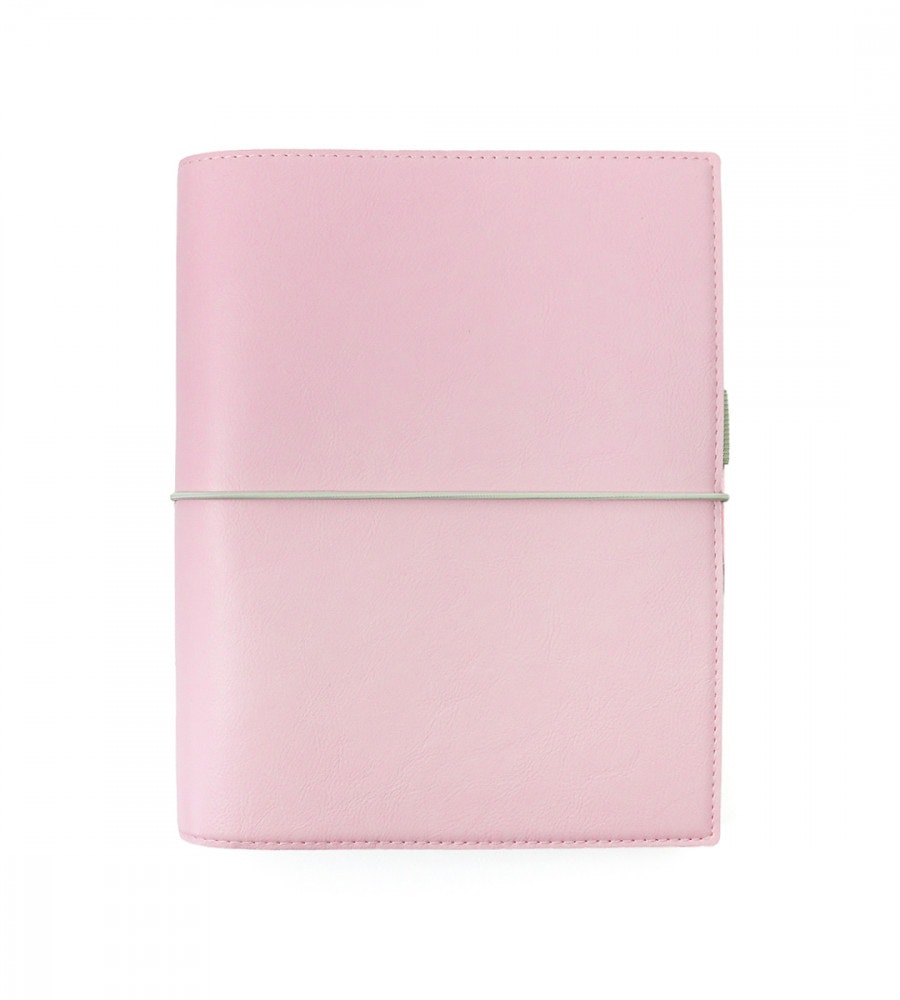 fodral ringpärm filofax domino soft a5 organiser - pale pink (a5) pale pink