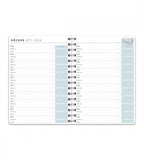 a5 personlig bullet journalbok - storlek a5 - spiralbunden (anteckningsbok)