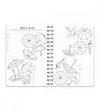 a5 personlig bullet journalbok - storlek a5 - spiralbunden (anteckningsbok)