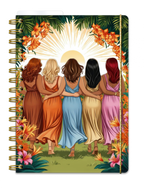 a5 almanacka - spiralbindning - storlek a5 - lika & olika - systerskapet (almanacka)