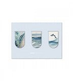 paket kit ocean stories till almanacka - storlek a5, a4 (kit) blå/brun