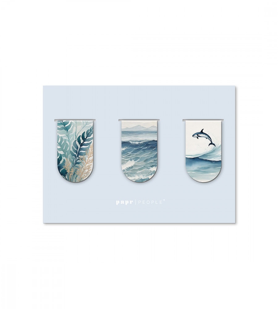 paket kit ocean stories till systemkalender - storlek a5 (kit) blå/brun