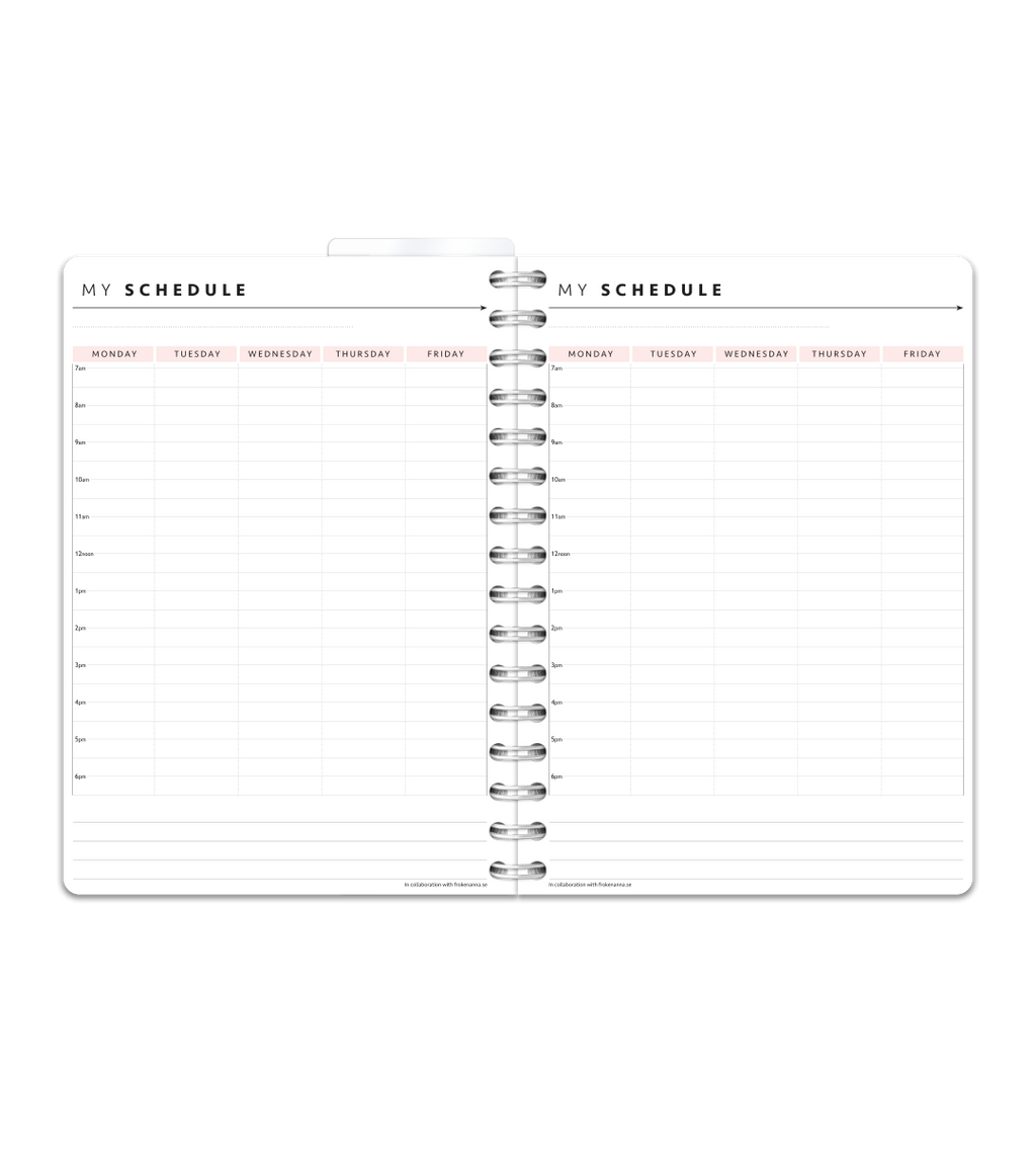 Spiral A5 - Lærerkalender