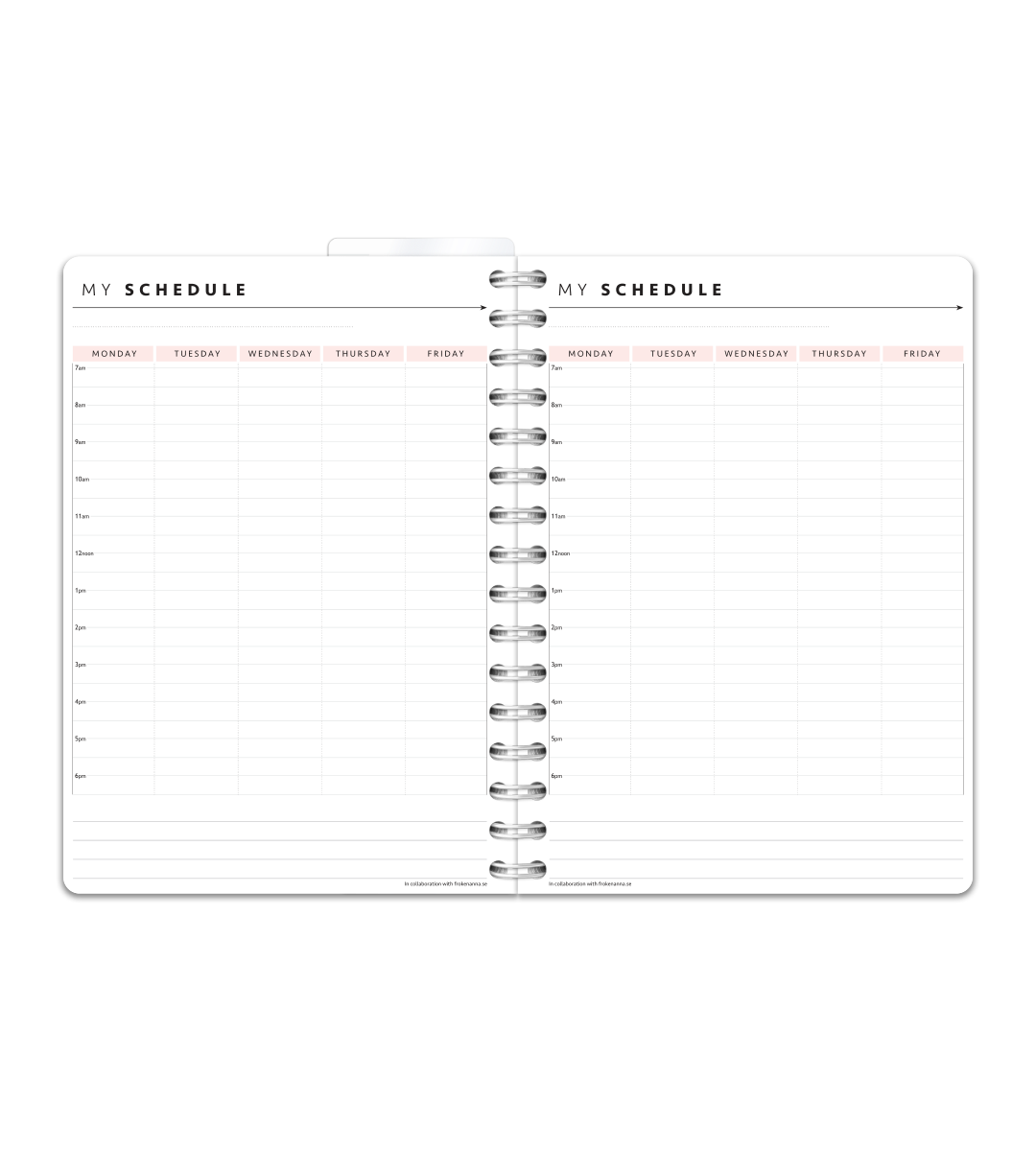 Spiral A5 - Lærerkalender