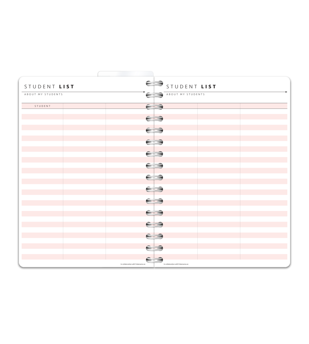 Spiral A5 - Lærerkalender