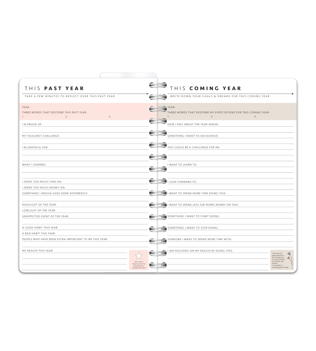 Spiral A5 - Selfcare journal