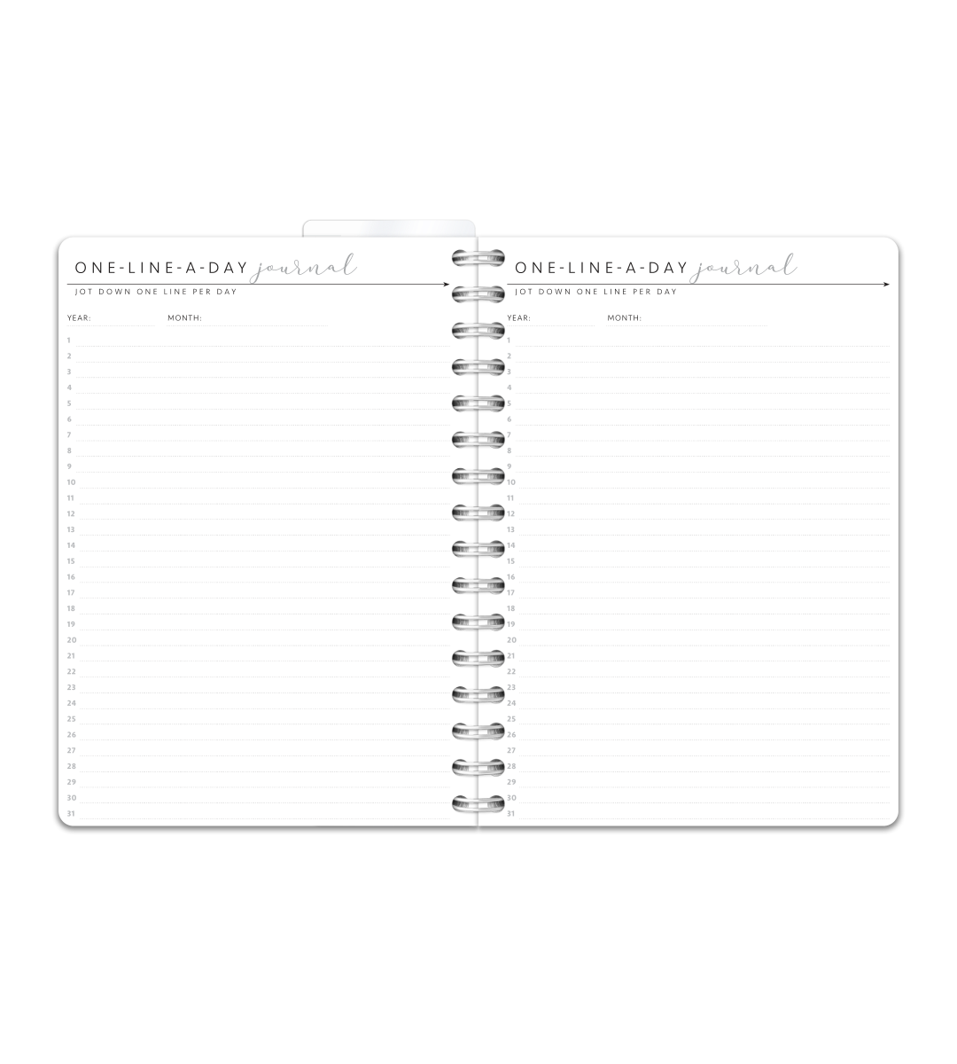 Spiral A5 - Selfcare journal