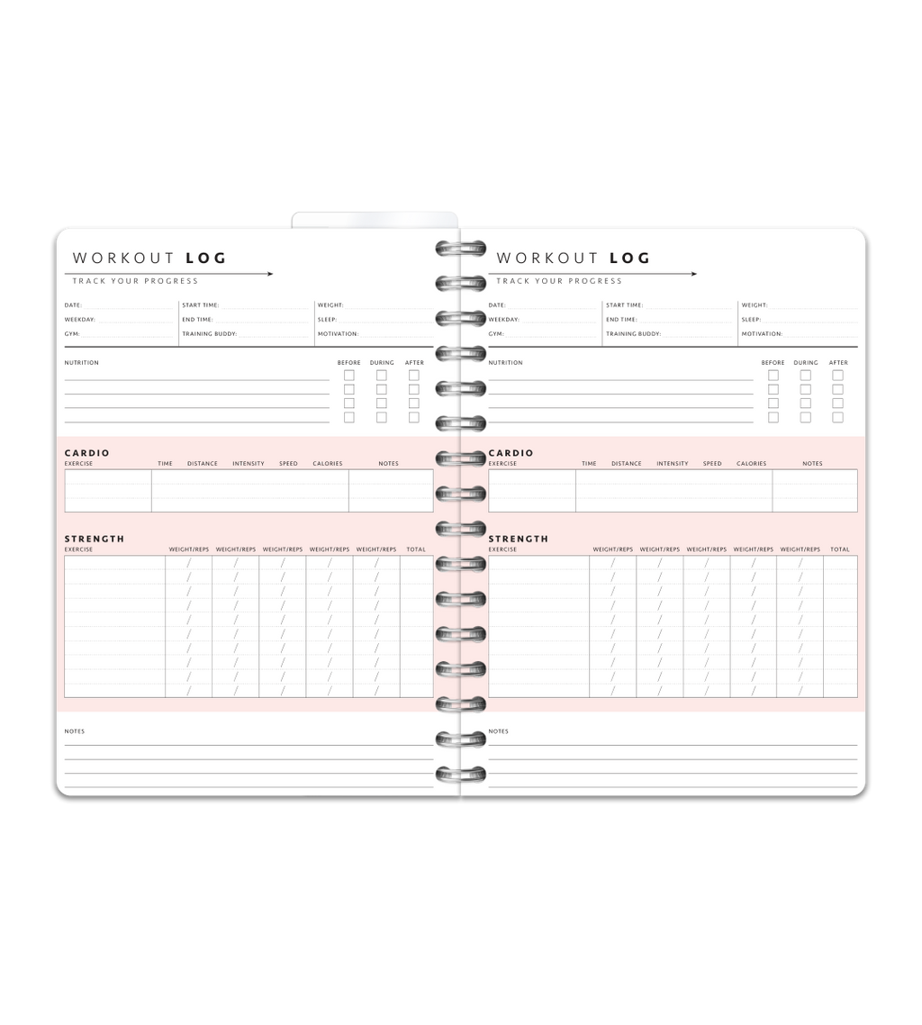 Spiral A5 - Treningskalender