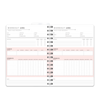 Spiral A5 - Treningskalender