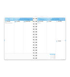 Kalender Smart Design - Spiralbinding A5
