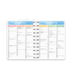 Kalender Smart Design - Spiralbinding Liten/A6 