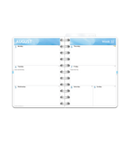 Kalender Smart Design - Spiralbinding Liten/A6 