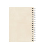 Notebook Cream Suede - Spiralbinding A5 