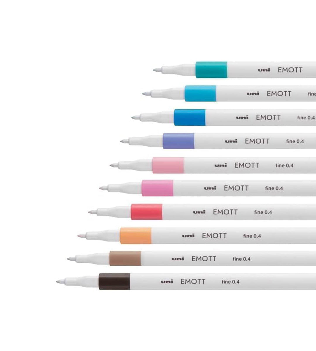 Fineliner - Uni Emott Set no 2 Blooms & Berries 10-pakk