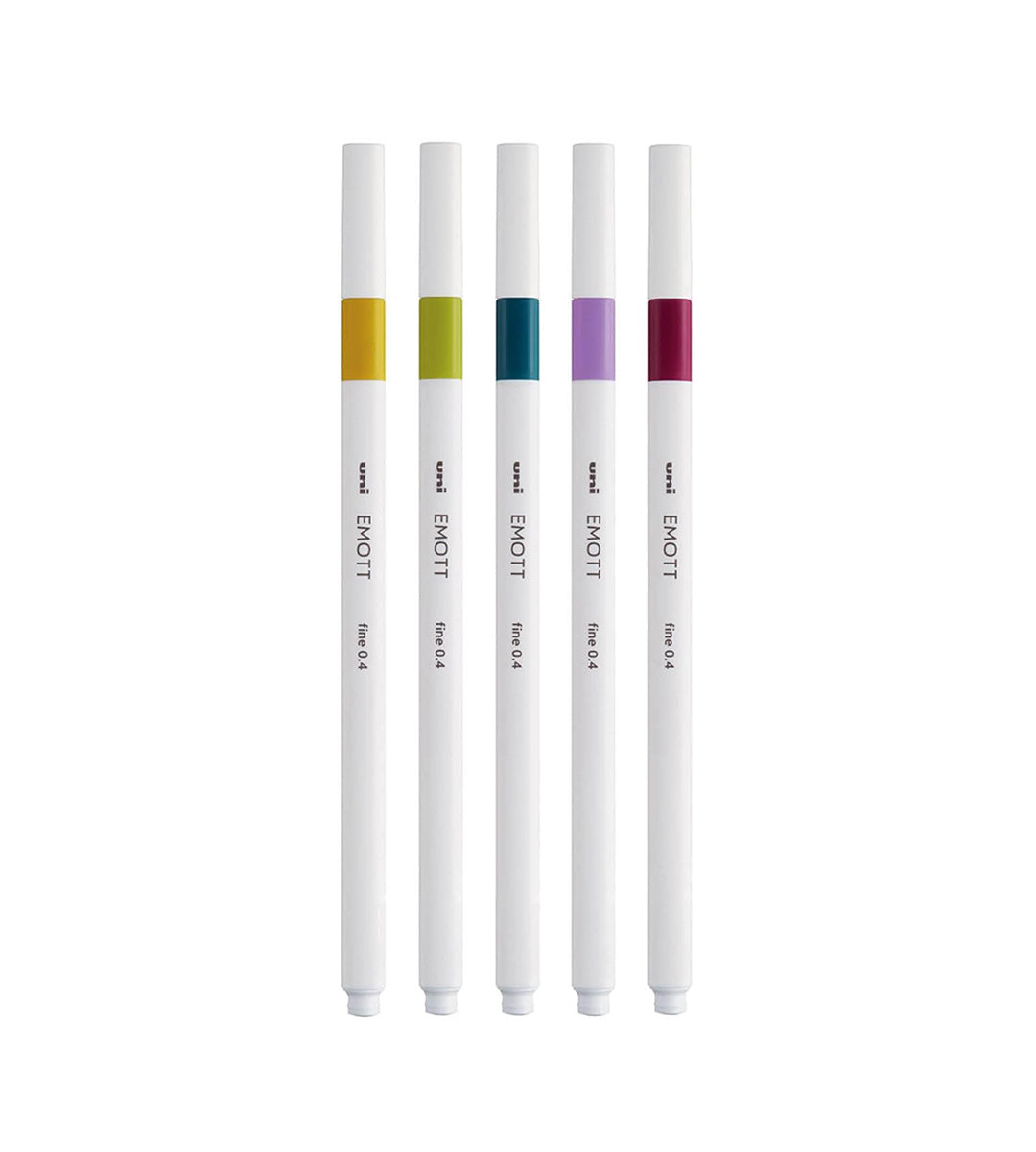 Fineliner - Uni Emott Set - 5-pakk