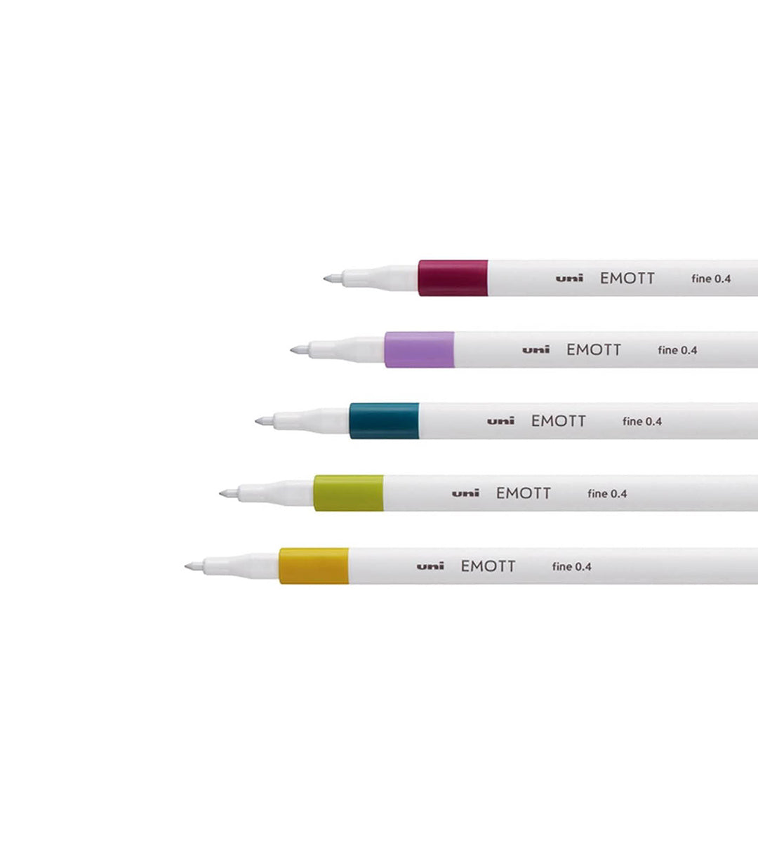 Fineliner - Uni Emott Set - 5-pakk