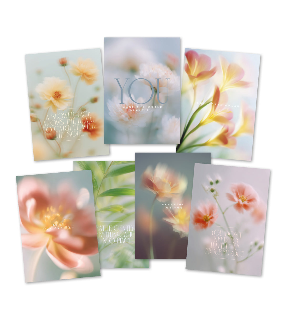 Kort / Minipostere A6 - Flourishing Dreams, 15-pakk 