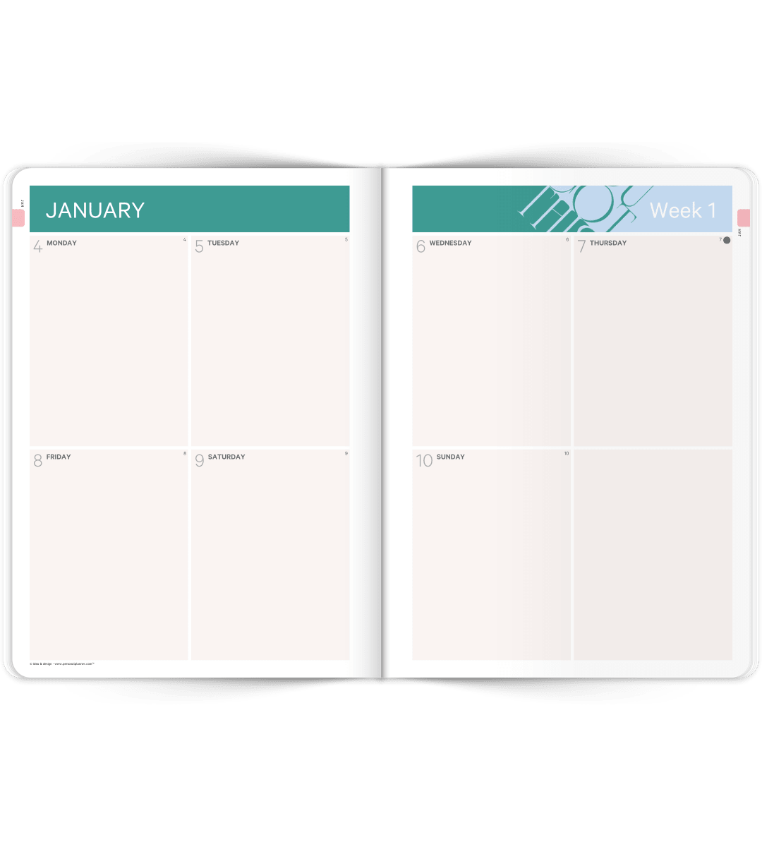 Almanacka - Softcover A6 - Personal Planner