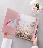 Almanacksfodral - Konstläder A4 - Personal Planner
