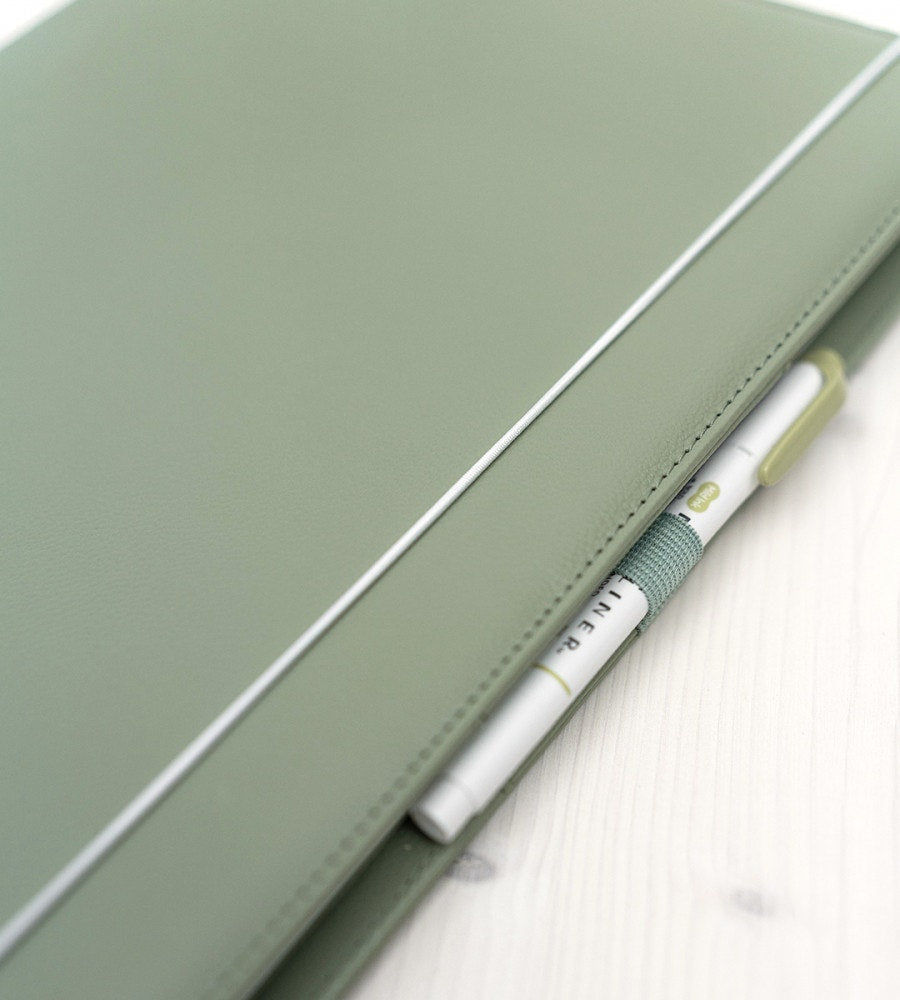 Almanacksfodral - Konstläder A4 - Personal Planner