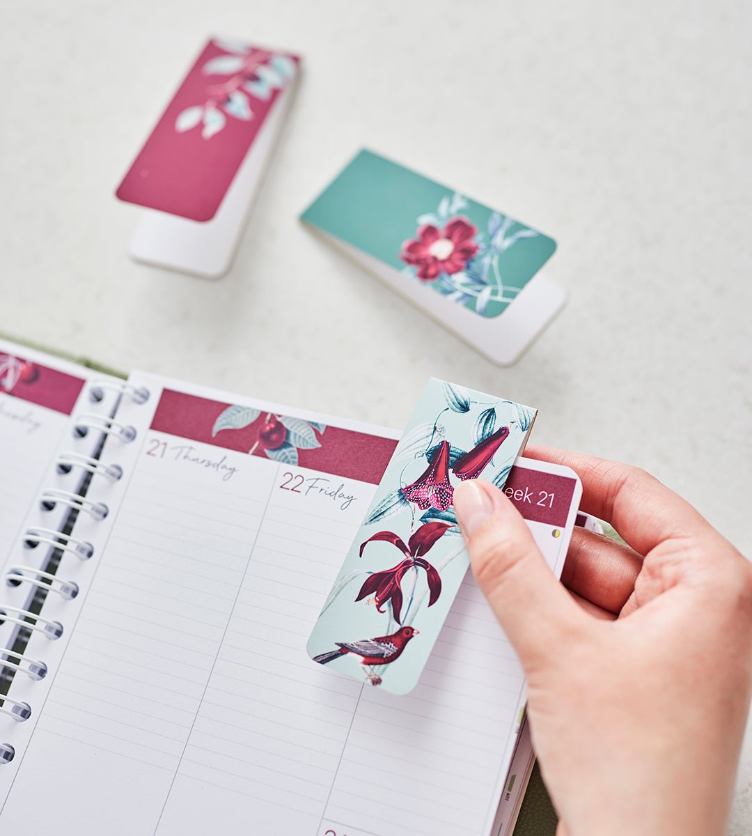 Bokmärken - Bokmärken i papper 3-pack - Personal Planner