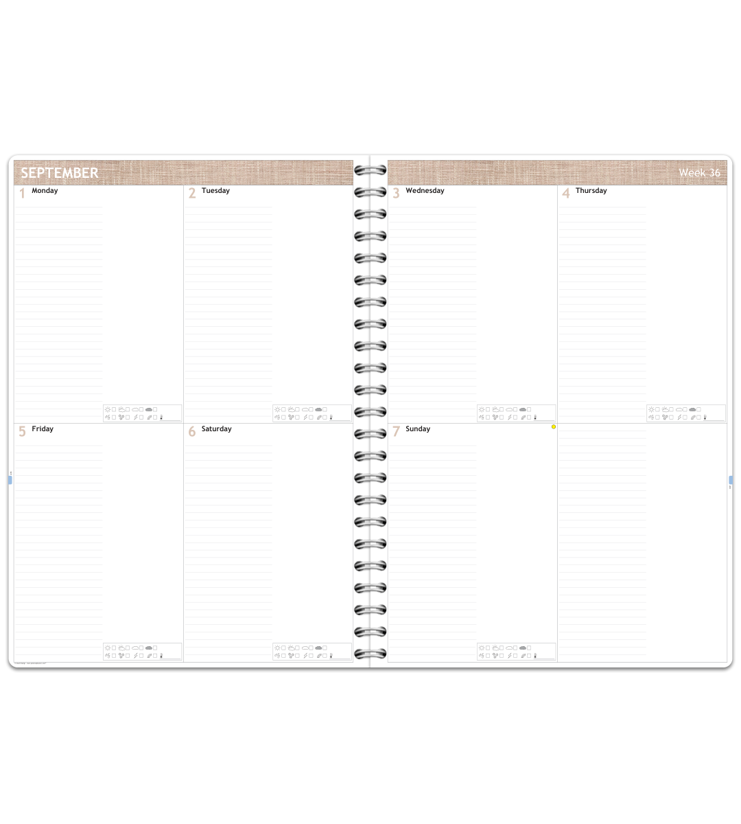 Almanakk - Spiral A4