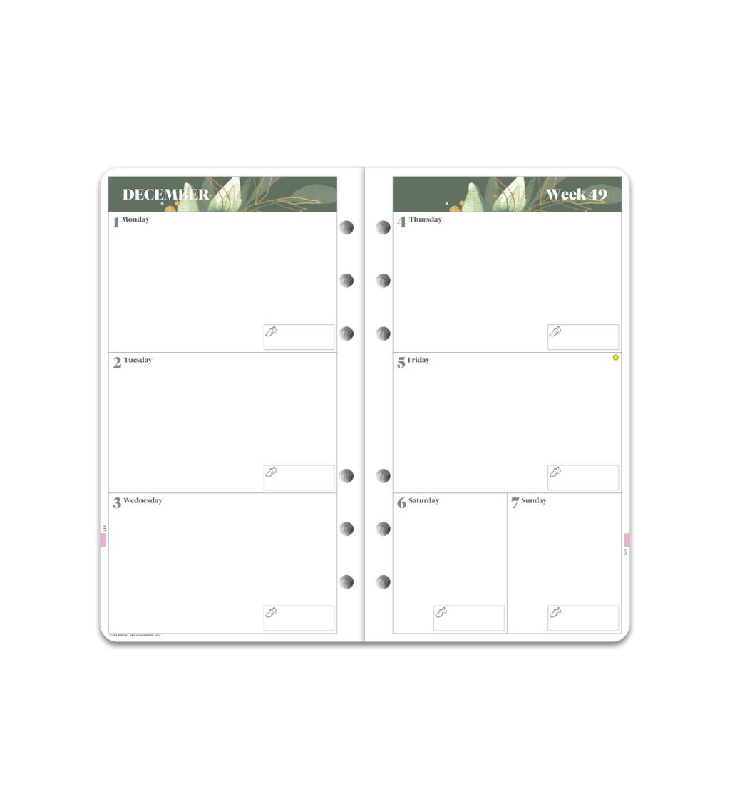 Systemkalender - Refill Personal