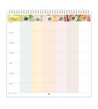 Familiekalender - Ukeoversikt