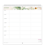 Familiekalender - Ukeoversikt