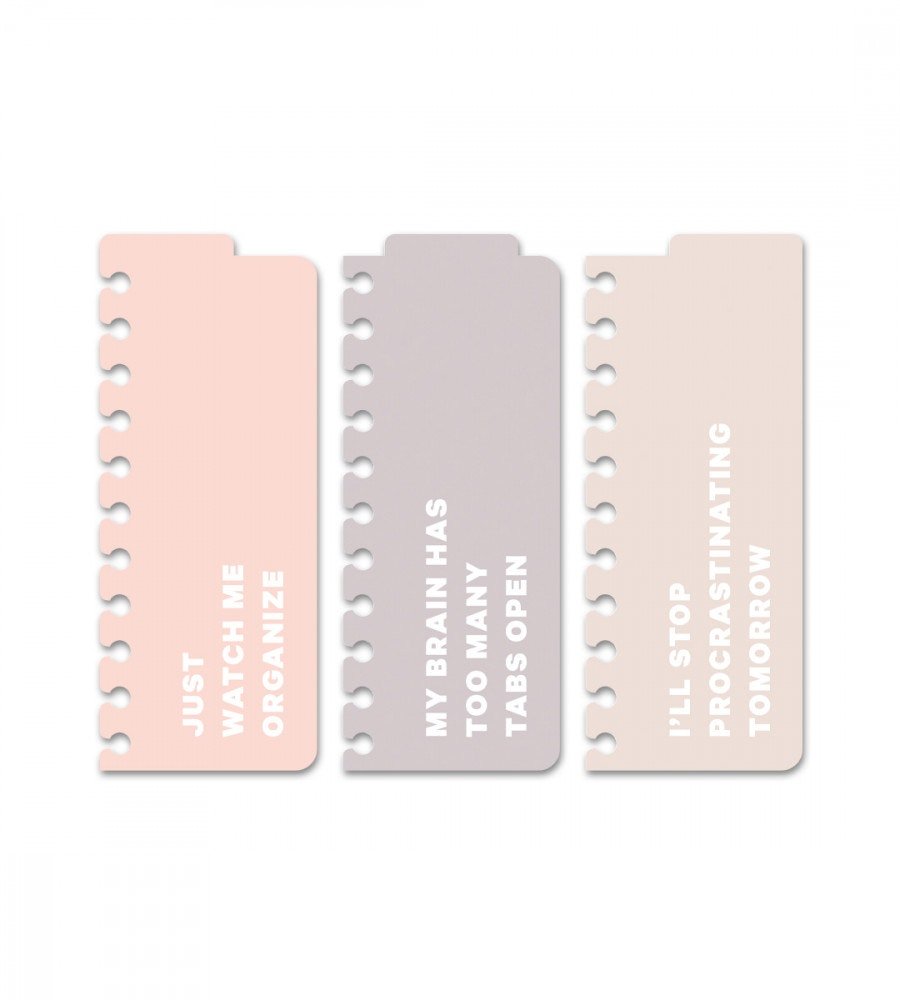 Flikar - Snap in-flikar till almanacka - 3-pack - Personal Planner