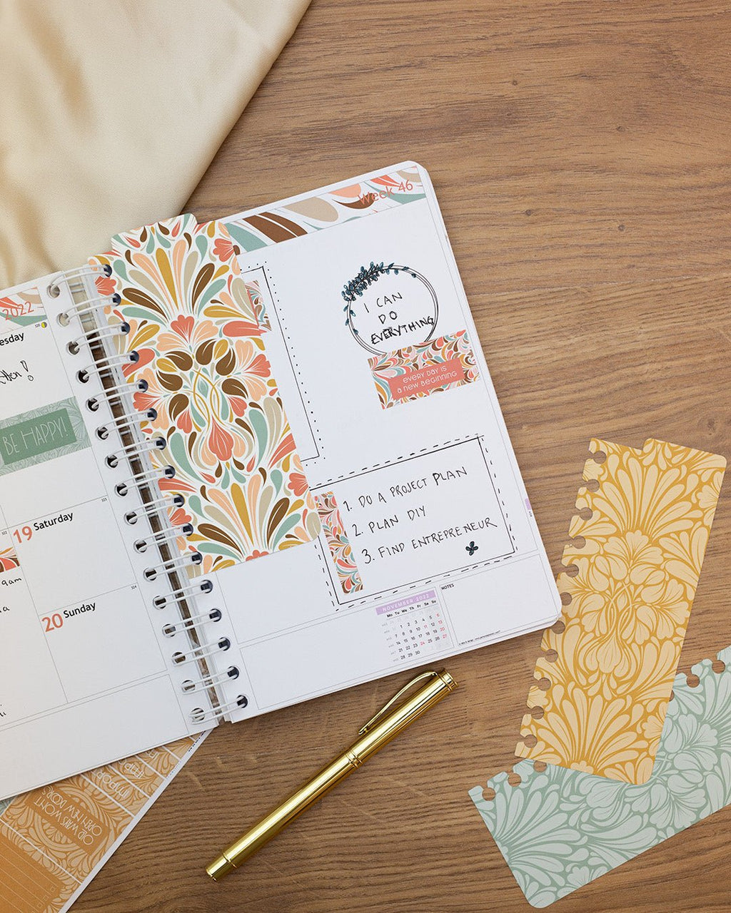 Flikar - Snap in-flikar till almanacka - 3-pack - Personal Planner