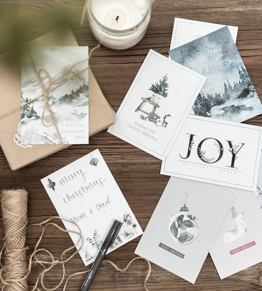 Julkort - Christmas Mood 10-pack - Personal Planner