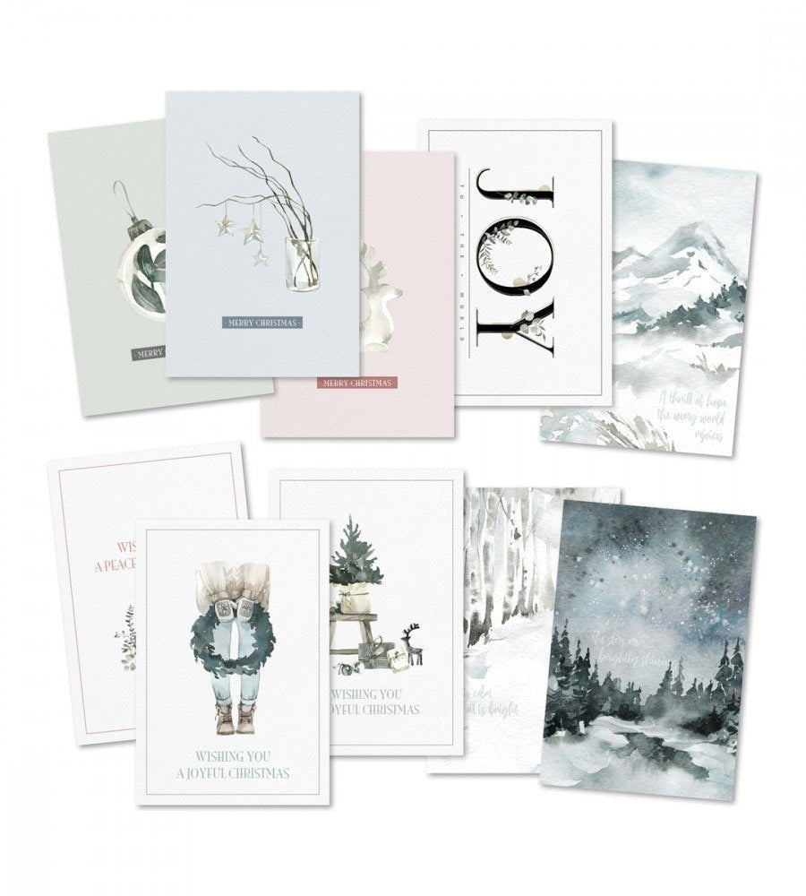 Julkort - Christmas Mood 10-pack - Personal Planner