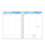 Kalender Smart Design - Spiralbindning A5 - Personal Planner