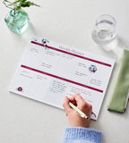 Kalenderblock - Veckoöversikt A4 - Personal Planner